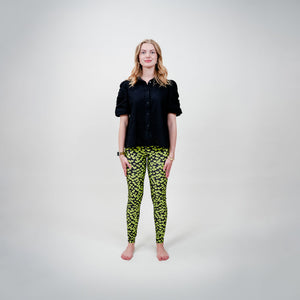 Cras - Katecras Legging - Heartsbeats black - REUSERS