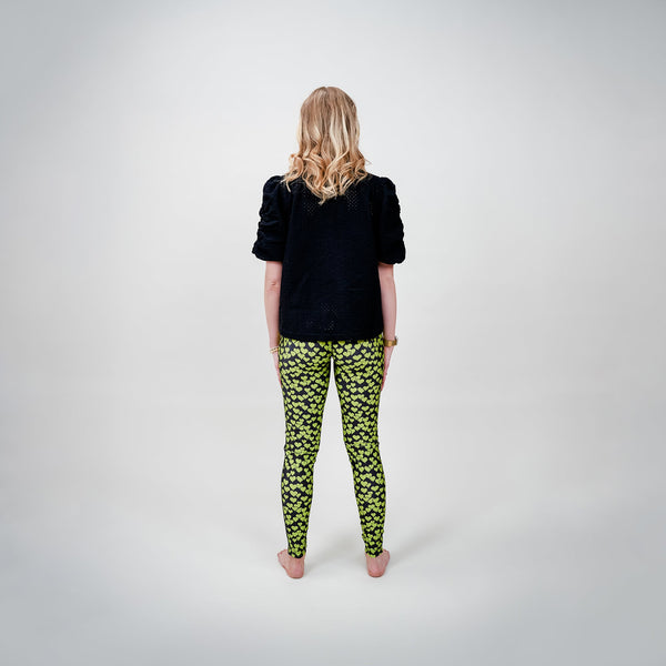 Cras - Katecras Legging - Heartsbeats black - REUSERS