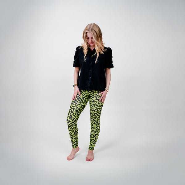 Cras - Katecras Legging - Heartsbeats black - REUSERS