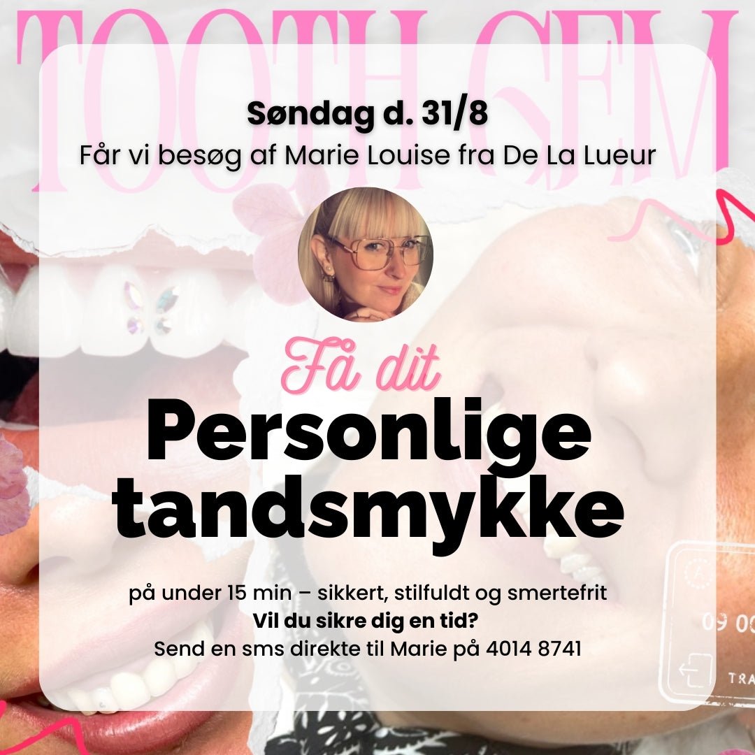 Glimmer til smilet – oplev tandsmykker hos Reusers Aalborg - REUSERS