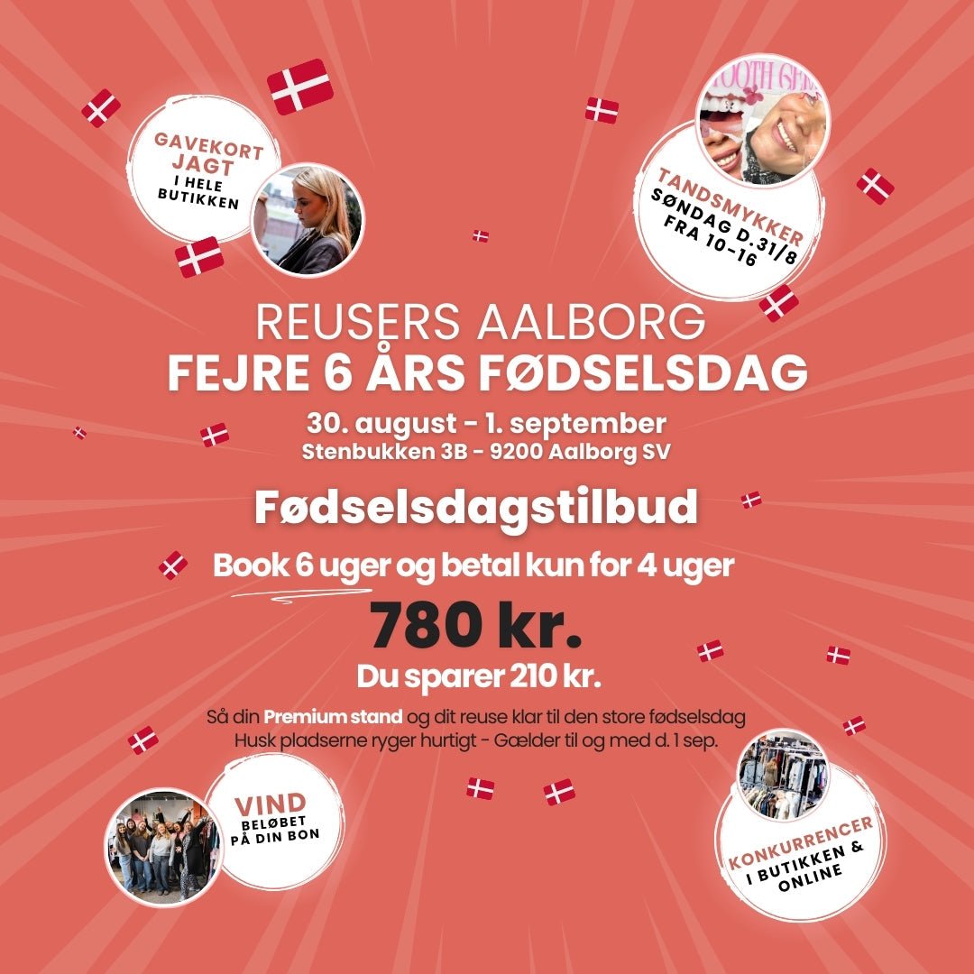 Reusers Aalborg fylder 6 år – kom med til årets fest! - REUSERS