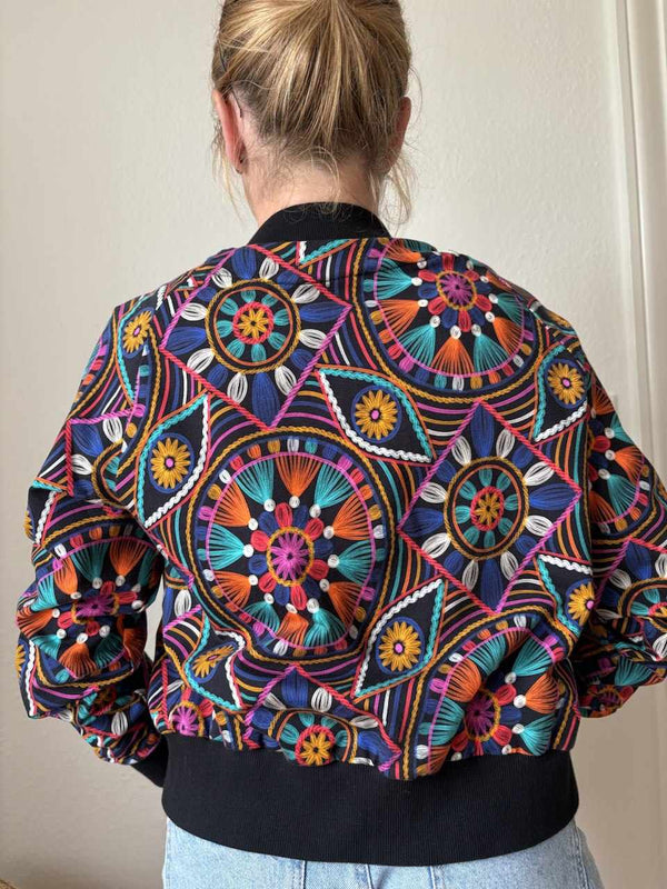Bomberjakke – Mandala - by Anya - REUSERS