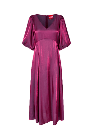 CRAS Ceciliecras Dress - Bordeaux - REUSERS