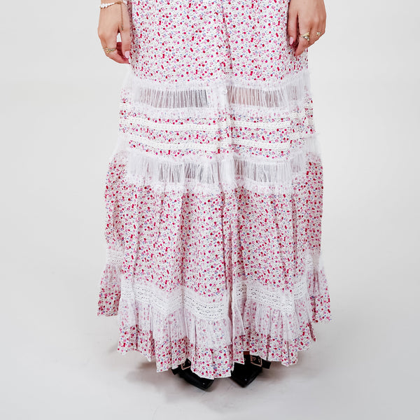 Cras - Eden kjole - pink flower - REUSERS