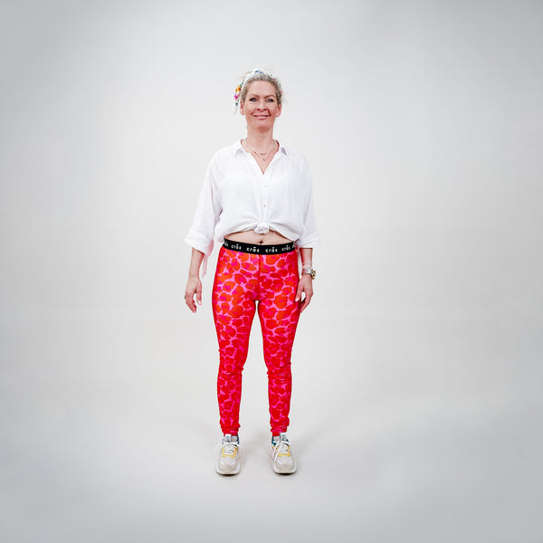 Cras - Katecras Legging - pink leo - REUSERS
