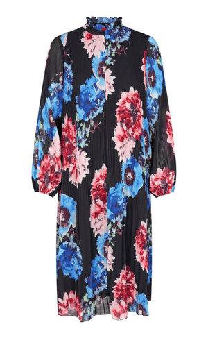 Cras Kjole - Bina - Black Blossom - REUSERS