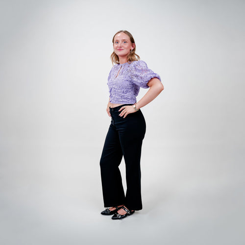 Cras - Lavanessa Bluse – Lavender - REUSERS