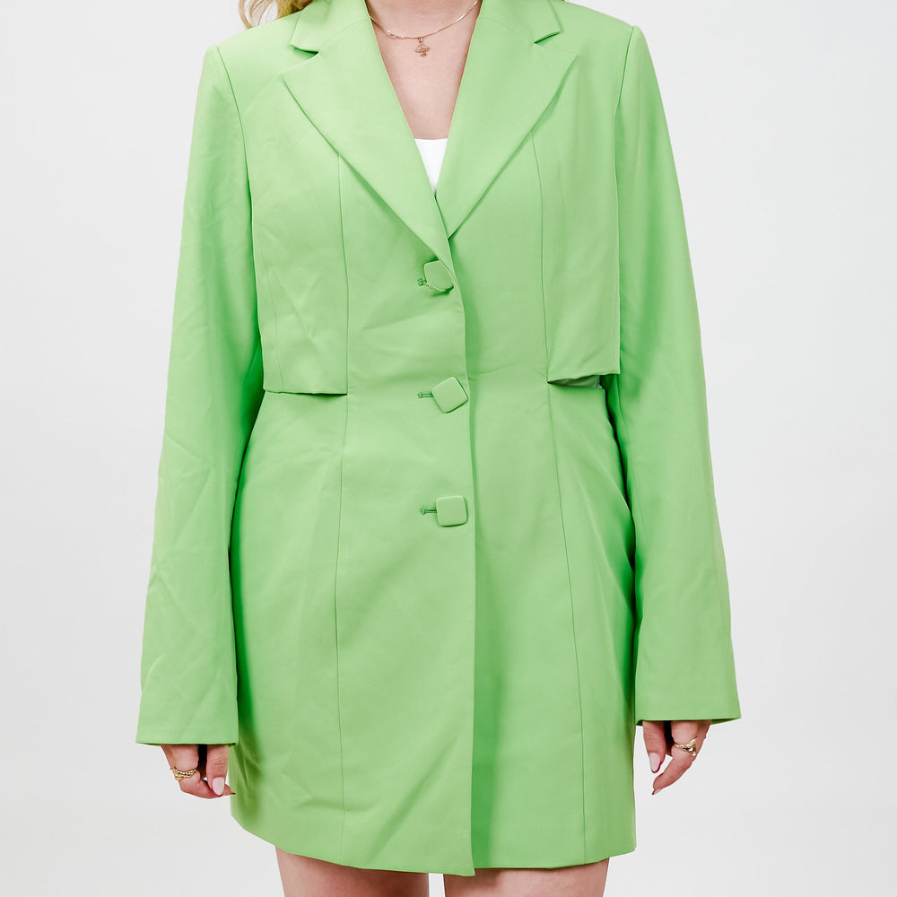 Cras - Mimi kjole - Lime - REUSERS