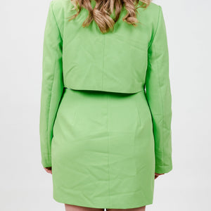 Cras - Mimi kjole - Lime - REUSERS