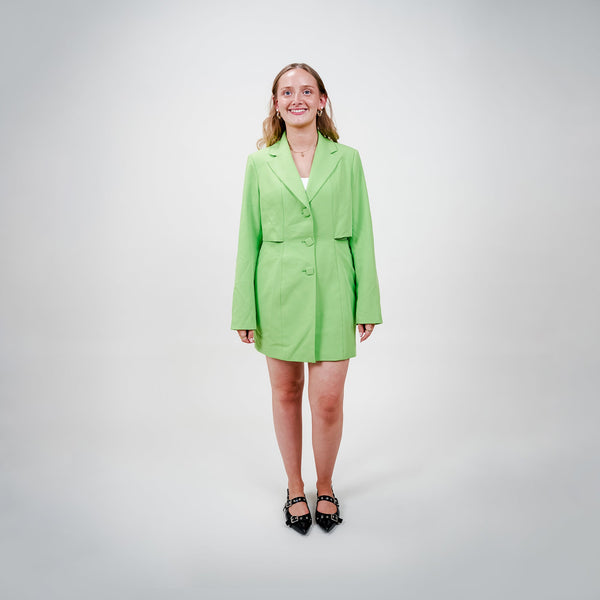 Cras - Mimi kjole - Lime - REUSERS
