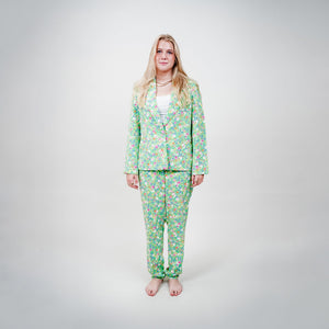 Cras - Mimi Pants – Grøn Blomsterprint - REUSERS