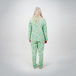 Cras - Mimi Pants – Grøn Blomsterprint - REUSERS