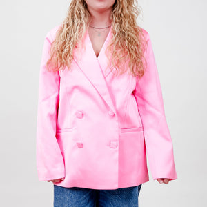 Cras - Samycras Blazer – Elegant Pink Bouclé - REUSERS