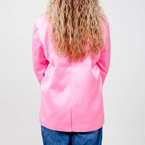 Cras - Samycras Blazer – Elegant Pink Bouclé - REUSERS