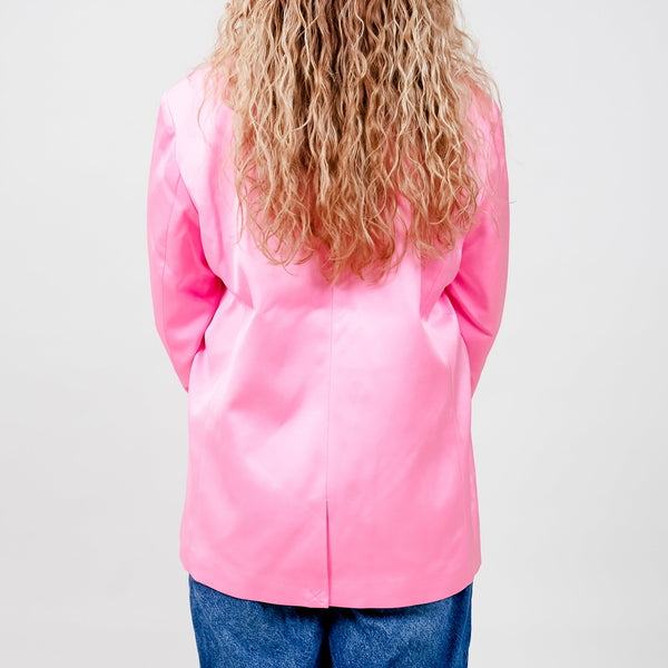 Cras - Samycras Blazer – Elegant Pink Bouclé - REUSERS