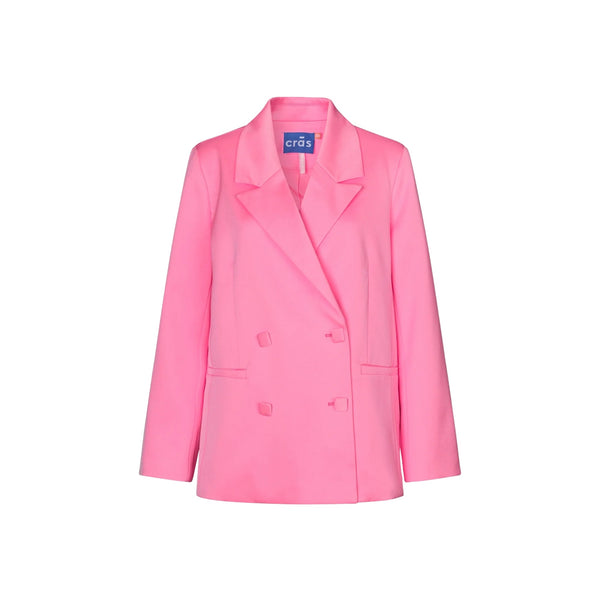 Cras - Samycras Blazer – Elegant Pink Bouclé - REUSERS