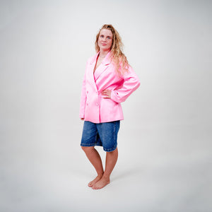 Cras - Samycras Blazer – Elegant Pink Bouclé - REUSERS