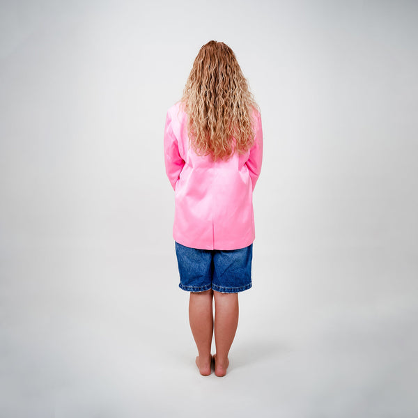 Cras - Samycras Blazer – Elegant Pink Bouclé - REUSERS