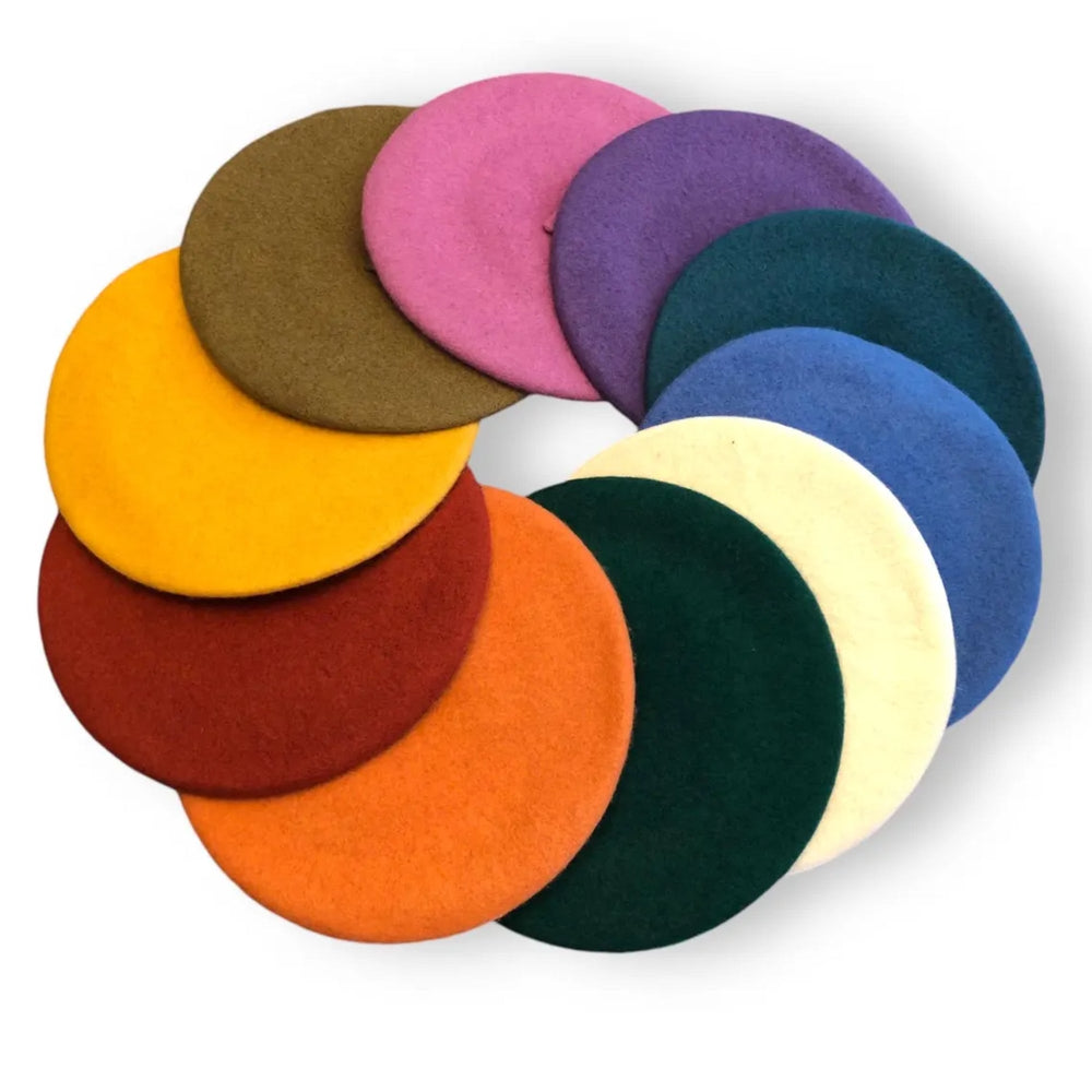 Fransk Beret – Klassisk Hue i flere farver - REUSERS