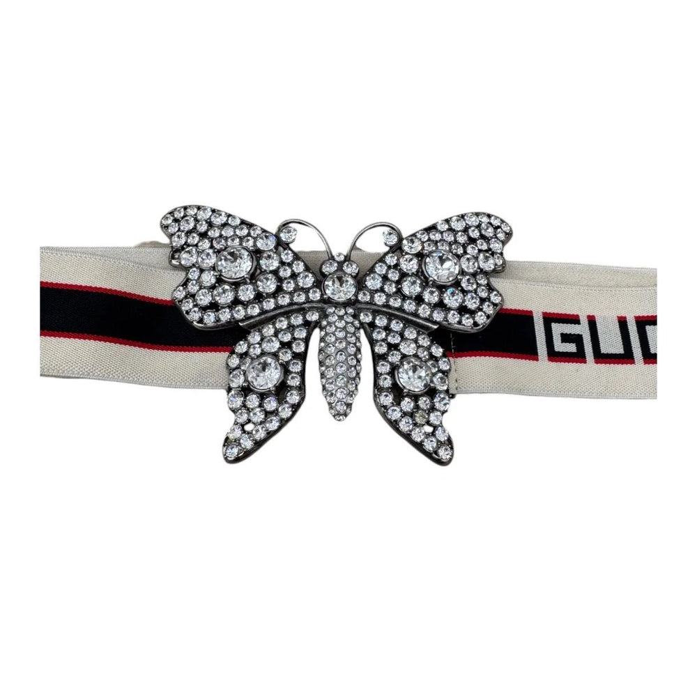 Gucci Butterfly Crystal bælte - REUSERS