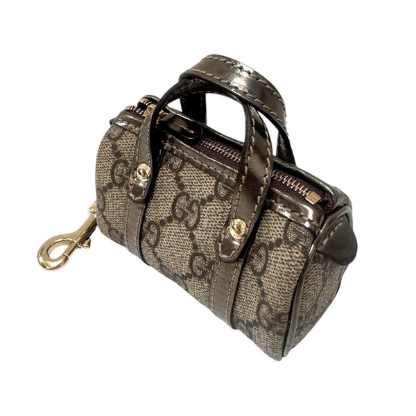Gucci – Micro Boston Bag Coin Purse – GG Monogram Canvas - REUSERS