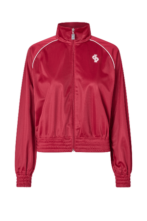 kiracras Cardigan - Rhubarb Red - REUSERS