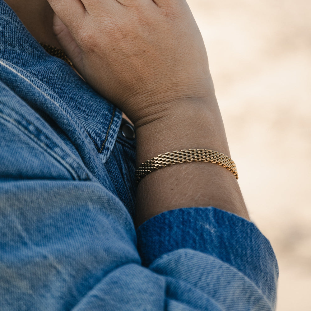 Naja Borre - Alita Armbånd – Forgyldt - REUSERS