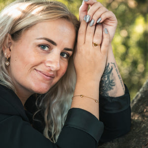 Naja Borre - Felicia Bracelet – Forgyldt - REUSERS