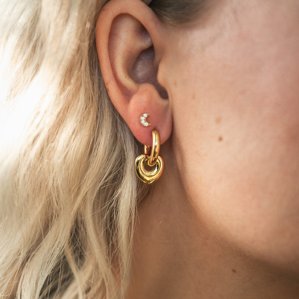 Naja Borre - Felicia Earrings – Forgyldt - REUSERS
