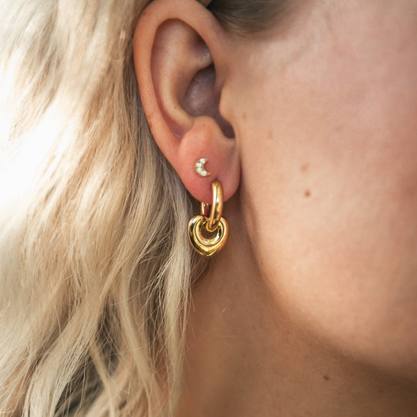 Naja Borre - Felicia Earrings – Forgyldt - REUSERS