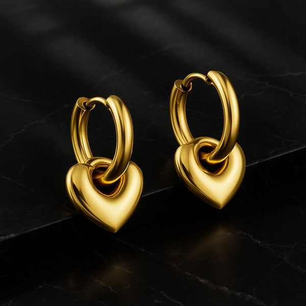 Naja Borre - Felicia Earrings – Forgyldt - REUSERS