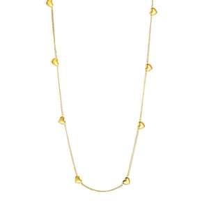 Naja Borre - Felicia Necklace – Forgyldt - REUSERS