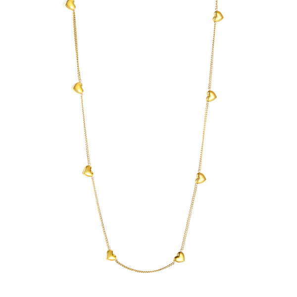 Naja Borre - Felicia Necklace – Forgyldt - REUSERS