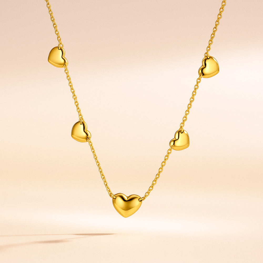Naja Borre - Felicia Necklace – Forgyldt - REUSERS