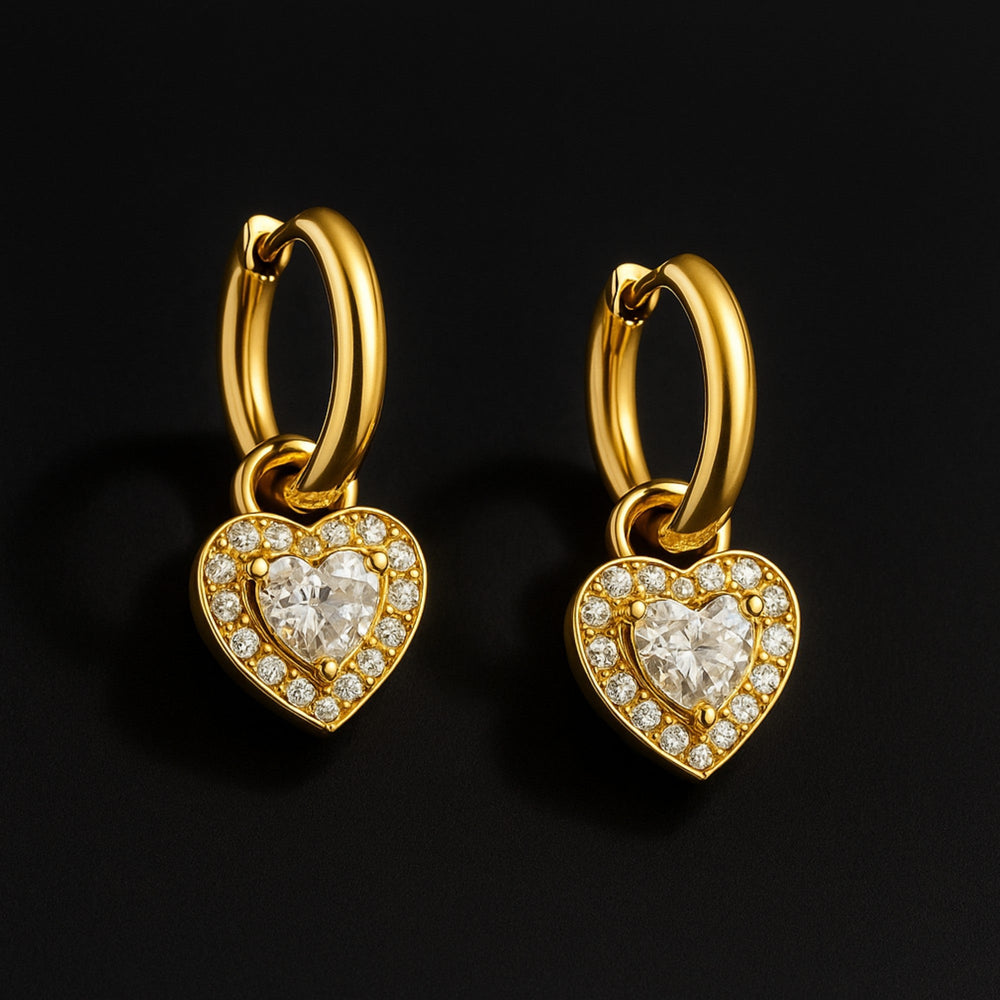 Naja Borre - Felicia Stone Earrings – Forgyldt - REUSERS