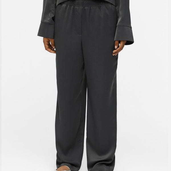 Object – Hella Mid Waist Bukser – Magnet - REUSERS