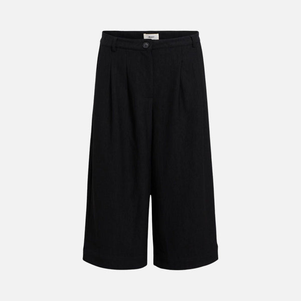 Object – Kendra Culotte Bukser – Sort - REUSERS