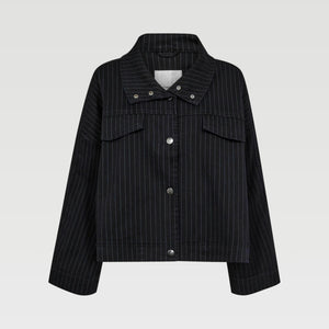 o’Couture – PinCC Wide Box Jacket – Sort - REUSERS