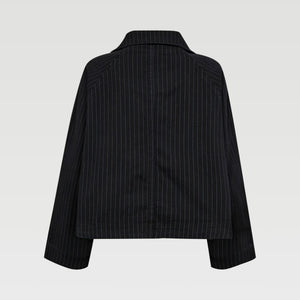 o’Couture – PinCC Wide Box Jacket – Sort - REUSERS