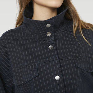 o’Couture – PinCC Wide Box Jacket – Sort - REUSERS