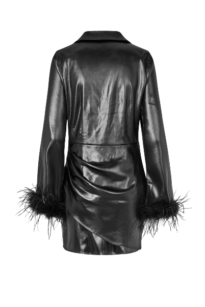 Paulacras Dress - Black - REUSERS