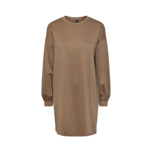 Pieces – Jacy Sweat Dress – Fossil - REUSERS