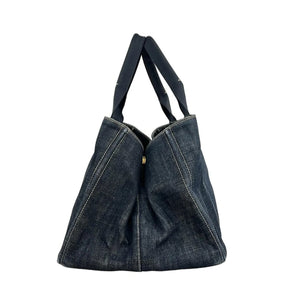 Prada Canapa Denim Tote - REUSERS
