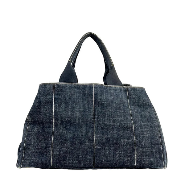 Prada Canapa Denim Tote - REUSERS