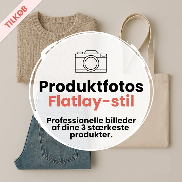 Premium produktfotos – Flatlay - stil - REUSERS