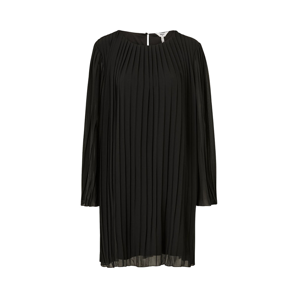 Sort kjole fra Object – objMarie L/S Dress med 3/4 - ærmer - REUSERS