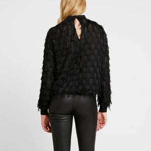 Y.A.S – yasdio LS Top – Black - REUSERS