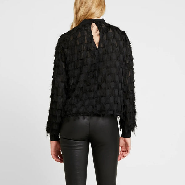 Y.A.S – yasdio LS Top – Black - REUSERS