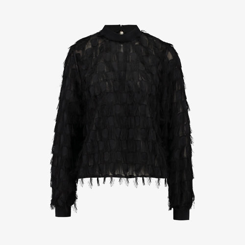Y.A.S – yasdio LS Top – Black - REUSERS