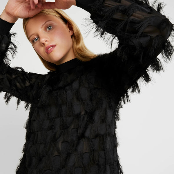 Y.A.S – yasdio LS Top – Black - REUSERS